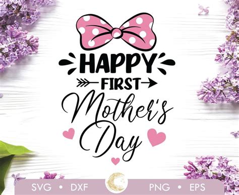 Happy First Mothers Day Svg My 1st Mothers Day Svg Baby Etsy In 2021