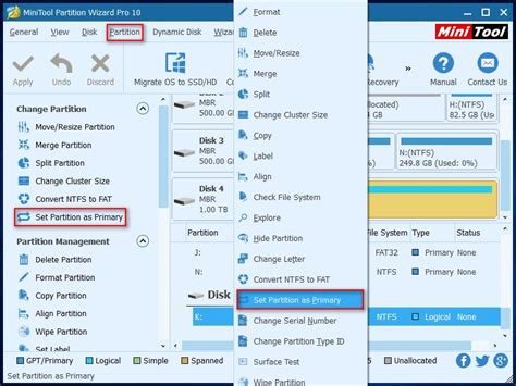 How To Set Partition As Primary Minitool Partition Wizard Tutorial