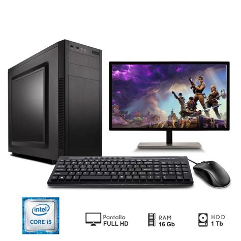 Computadora Pc Intel Core I5 32 Ghz Ram 16gb Disco 1tb Monitor 24