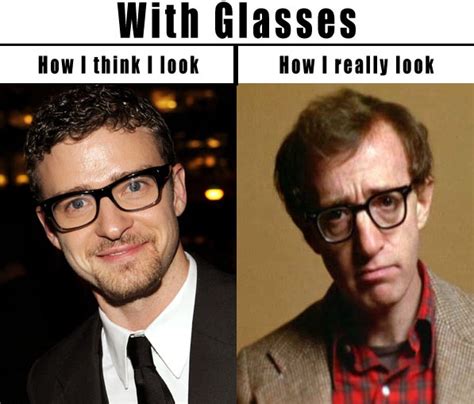 Glases Guy What You Think You Look Like Vs What You Actually Look Like Be Like Meme