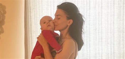 Hilaria Baldwin Shows Off Post Baby Body Three Months After Welcoming