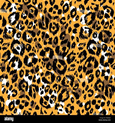 Seamless Textured Animal Pattern Stock Vector Image And Art Alamy