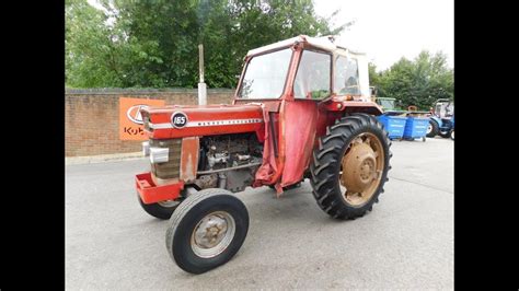 Massey Ferguson 165 With Flexi Cab Youtube