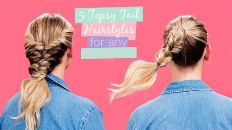 5 topsy tail hairstyles for every occasion scunci youtube