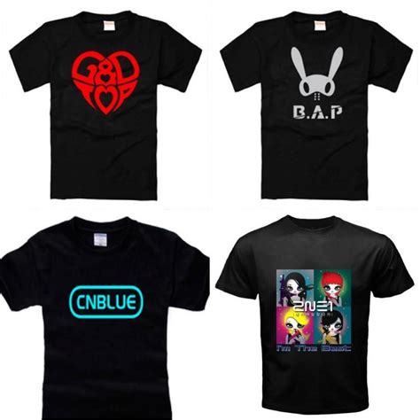 K Pop T Shirts Kpop Merchandise