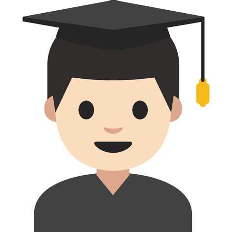 Man Student Emoji Clipart Free Download Transparent Png Creazilla