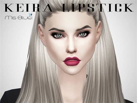 The Best Lipstick By Ms Blue Sims4 Makeup Ms Blue Sims 4 Makeup
