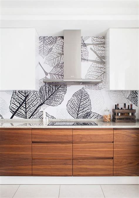 35 Kitchen Wallpaper Ideas Modern Kitchen Wallpaper Inspiration