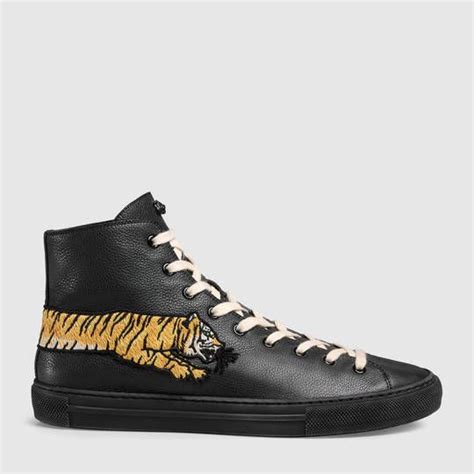 Black Gucci Tiger Shoessave Up To 15
