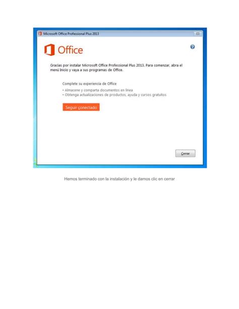 Proceso De Instalación De Microsoft Office 2013 Rtm