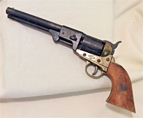 Bka 98 Six Shooter Western Moviestage Prop Replica Colt Navy Pistol