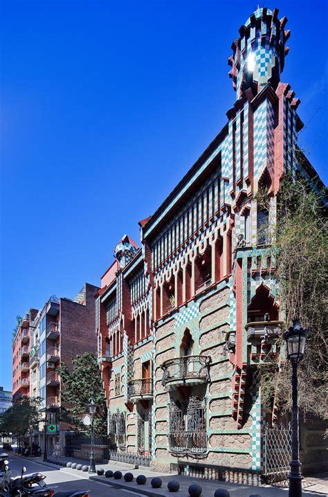 Casa Vicens Barcelona Spain Antoni Gaudi