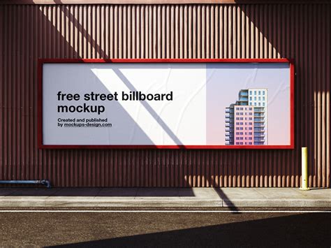 wide street billboard mockup ransz mockups