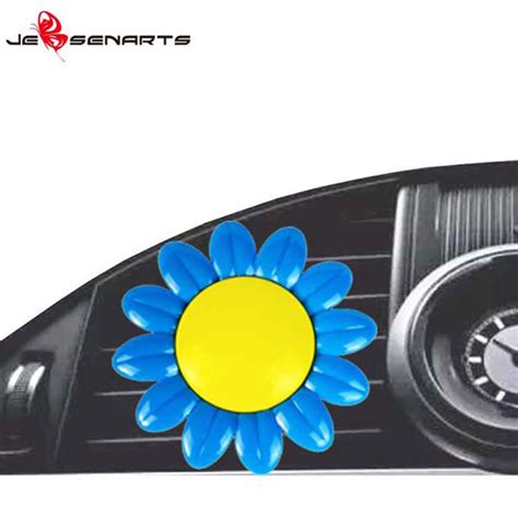 manufacturer of custom car fresheners plastic sunflower shape aroma car