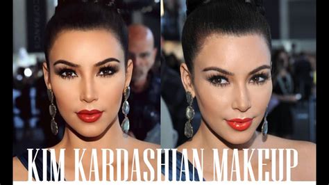 Kim Kardashian Makeup Tutorial Smokey Eye 2014 Youtube