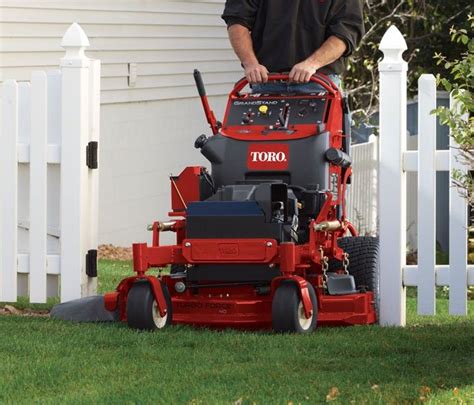 Toro Grandstand 74534 Stand On Mower 15hp Lawn Equipment Snow