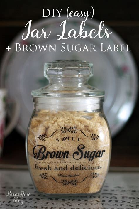 Heres A Super Easy Technique To Creating Your Own Jar Labels At Home