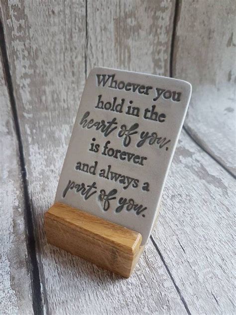 Ideas for remembering a loved one. Sympathy gift comforting keepsake for loss of loved one ...