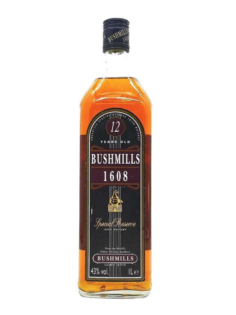 Bushmills 12 Year Old 1608 Special Reserve Whiskey Bidders Irish