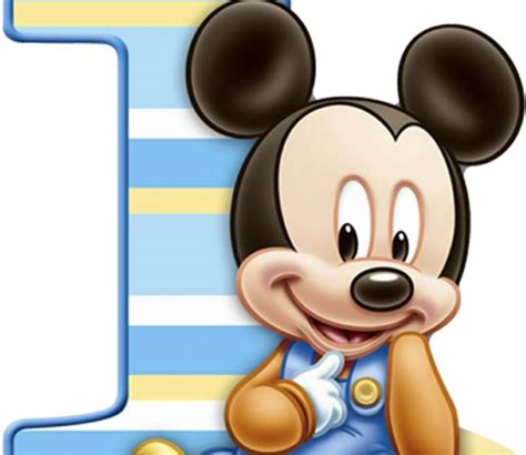 Mickey Mouse Clipart 1st Birthday Mickey Mouse Png Download Full