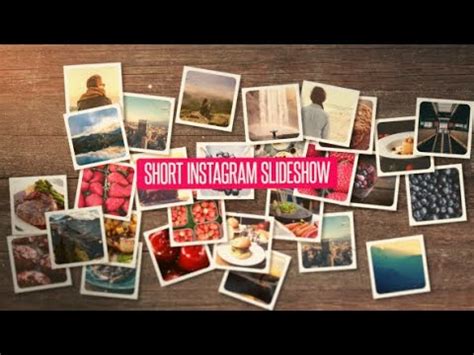 ✓ free for commercial use ✓ high quality images. Free Tempalte After Effect Short Instagram Slideshow - YouTube