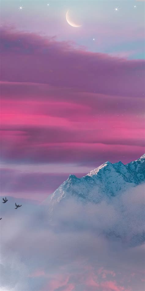 Download Wallpaper 1080x2160 Dreaming Life Glacier Mountain Beautiful