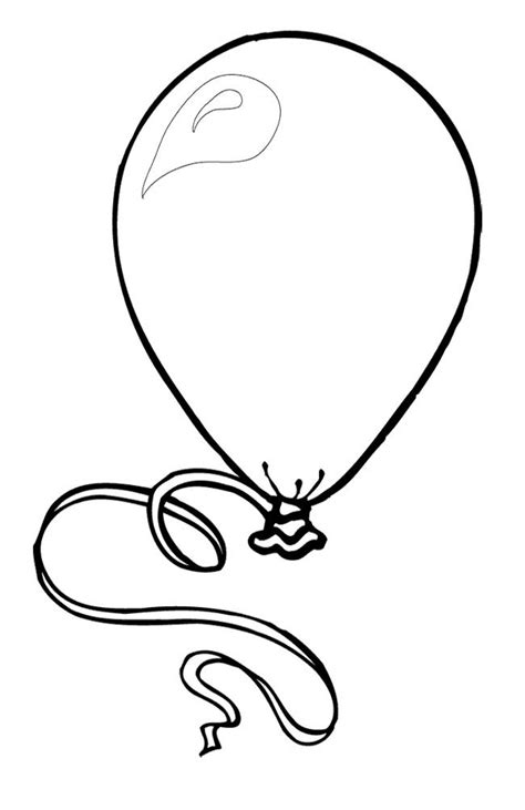 Balloon Coloring Pages Best Coloring Pages For Kids