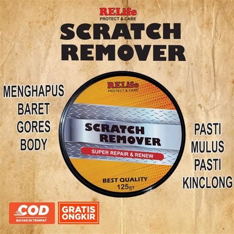 Jual Scratch Remover Original Relife Penghilang Gores Baret Pada Body