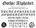 Gothic Alphabet Svg Old English Font Svg Blackletter Svg - Etsy UK
