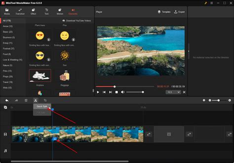 How To Splittrim A Video In Minitool Moviemaker