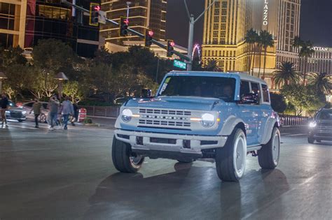 This Baby Blue Bronco From Sema Selling For Six Figures Carbuzz