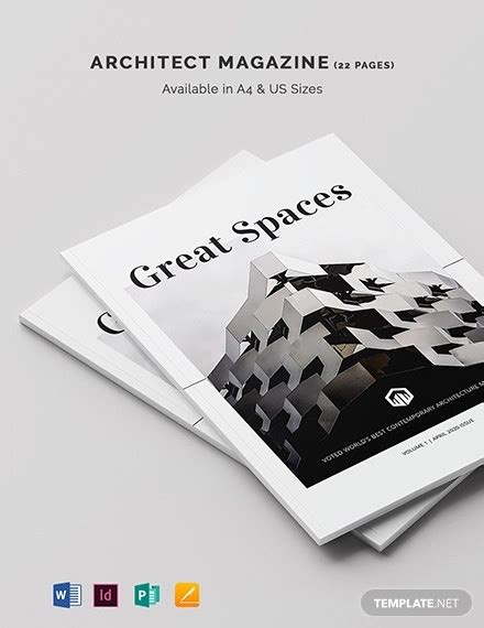 Free 20 Architecture Magazines In Psd Vector Eps Indesign Ms