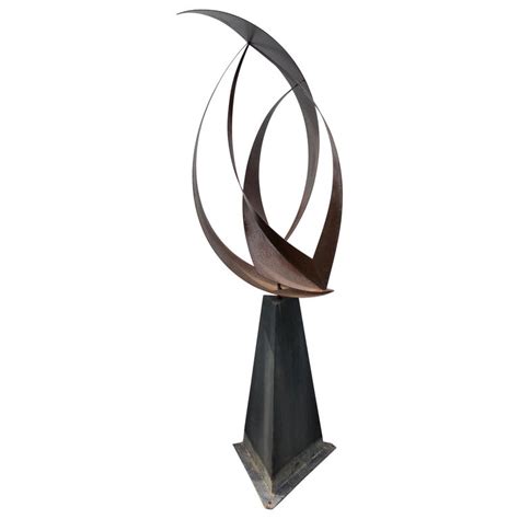Large Abstract Geometric Sculpture At 1stdibs