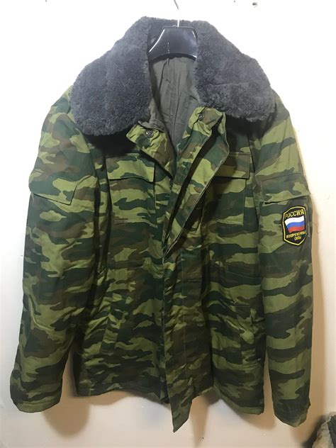 Russian Army Winter Jacket Hooded Afghanka Insulated Vsr 98 Etsy