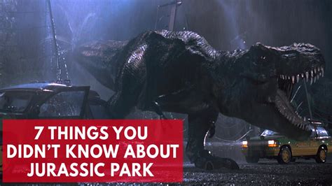 Things You Didn T Know About Jurassic Park Youtube