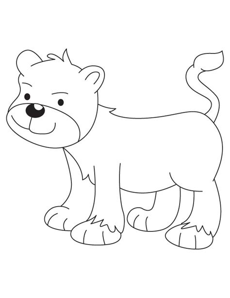 You can print or color them online at getdrawings.com for absolutely free. Lion cub coloring page | Download Free Lion cub coloring ...