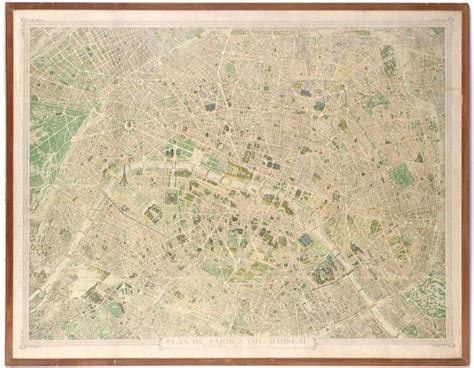 Georges Peltier Old Map Of Paris Sep 27 2019 Millea Bros Ltd In Nj