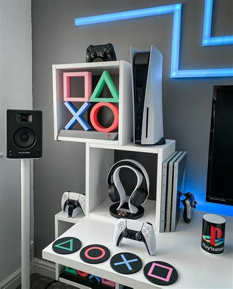 Playstation Set Up In 2021 Gamer Room Decor Boys Game Room Gamer Room