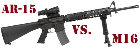 Ar 15 Vs M16 Whats The Difference Ar 15 Lower Receivers
