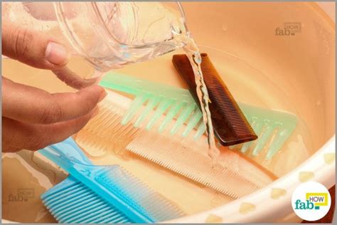 How To Clean A Dirty Hair Comb Fab How