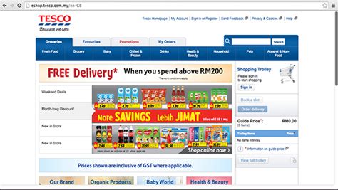 Start shopping with tesco online groceries app now! 15 online grocery shopping / supermarkets in Malaysia ...