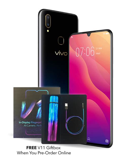 Vivo v11 smartphone has a ips lcd display. The vivo V11 with an in-display fingerprint sensor is now ...
