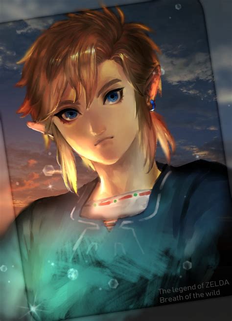 Link Portrait Botw Legend Of Zelda Legend Of Zelda Breath Hyrule