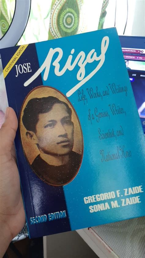 Jose Rizal Life Works And Writings 2nd Ed By Zaide Good Quality Shopee Philippines