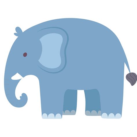 Elephant Cartoon Animal Png Clipart Icon 11458693 Png