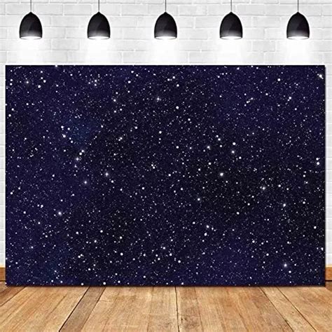 Night Sky Star Universe Space Starry Photography Backdrops 5x3ft