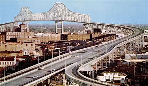 New Orleans Mississippi River Bridge Photograph By Everett Pixels