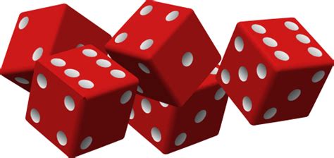 Five Red Dice Clipart I2clipart Royalty Free Public Domain Clipart