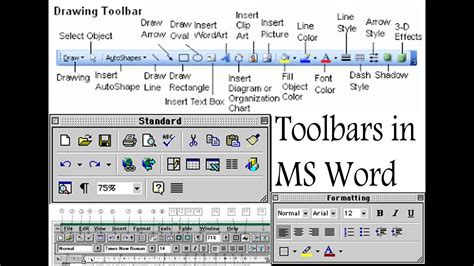 Toolbar In Microsoft Word