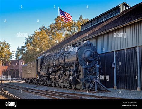 Santa Fe Steam Locomotive Stock Photo Alamy